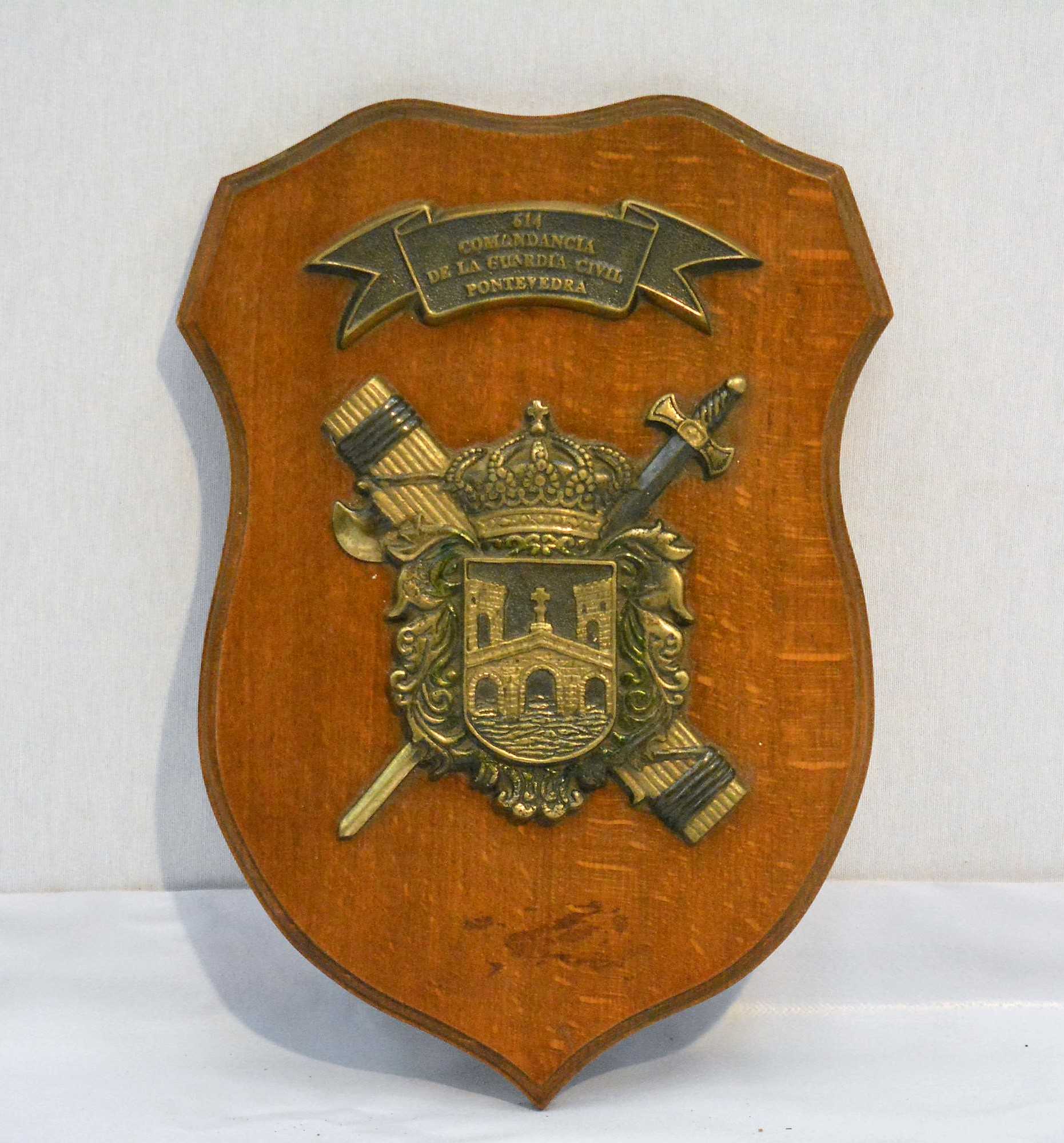 PLACA GUARDIA CIVIL