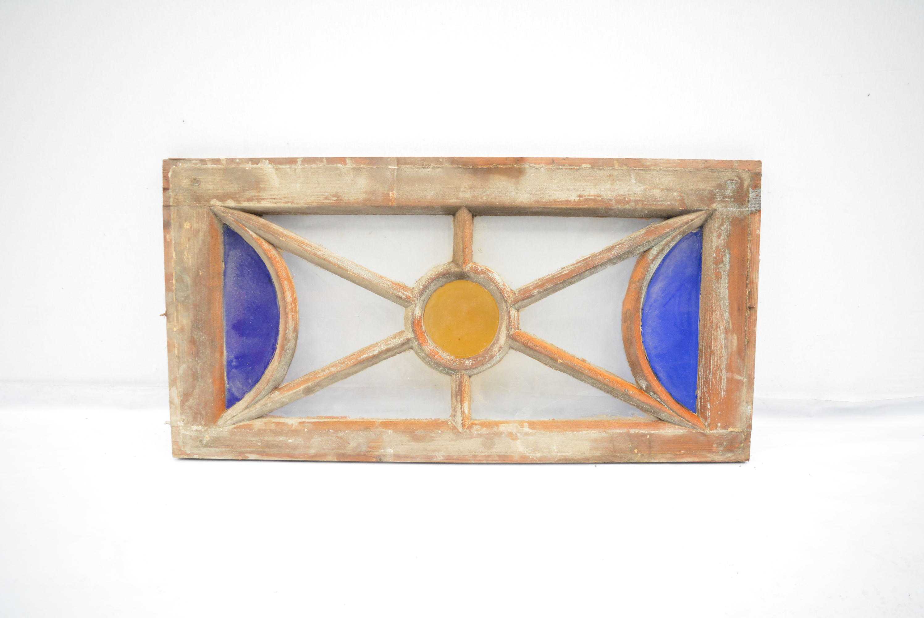 MAINEL DE MADERA Y CRISTAL